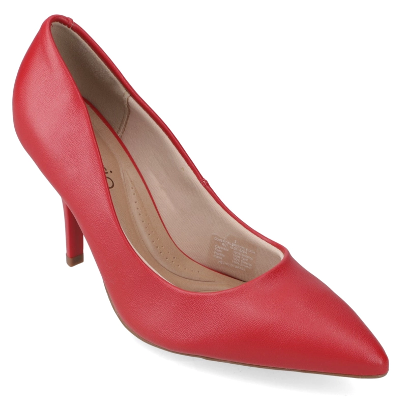 STILETTO TACO AGUJA ROJO BEIRA RIO - 1