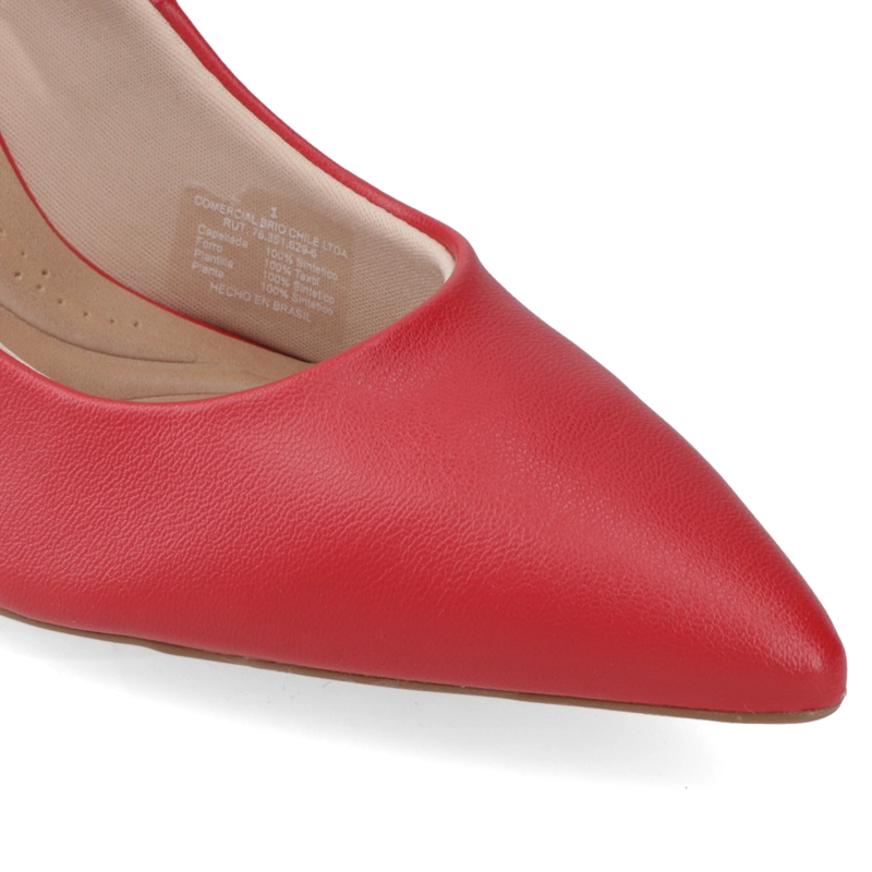 STILETTO TACO AGUJA ROJO BEIRA RIO - 6