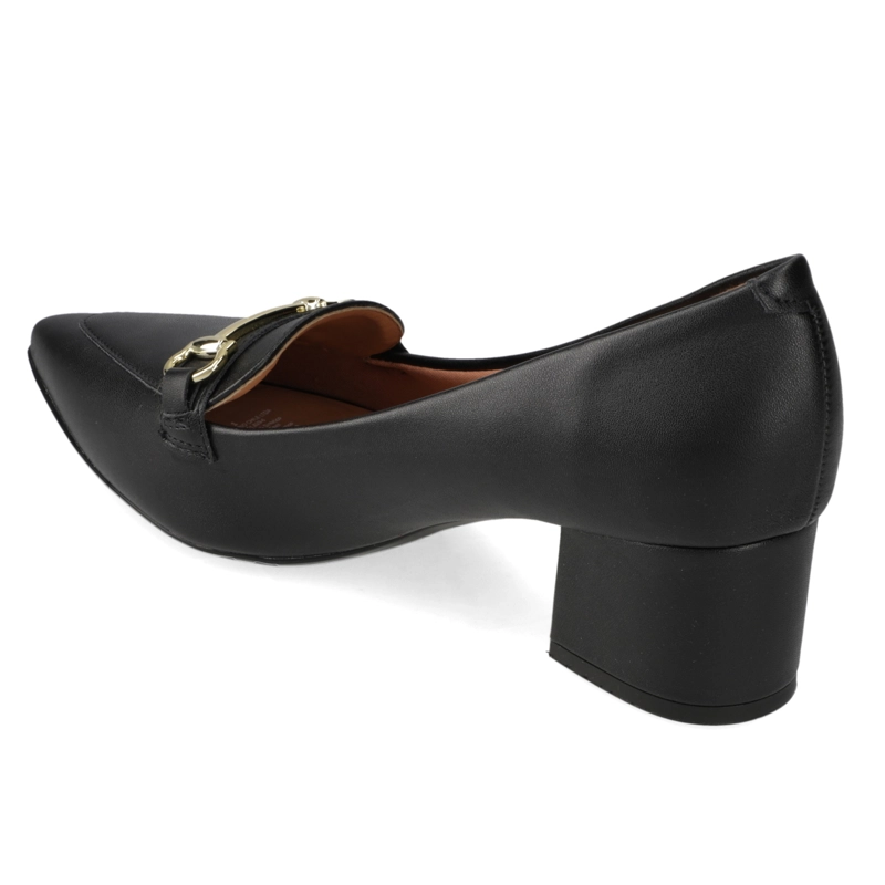 TACO ANCHO 5 CM NEGRO VIZZANO - 4