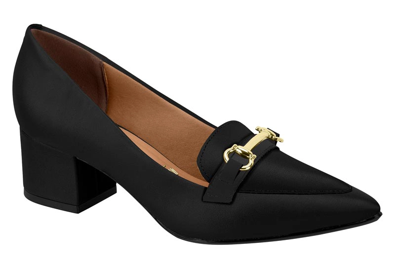 TACO ANCHO 5 CM NEGRO VIZZANO - 7