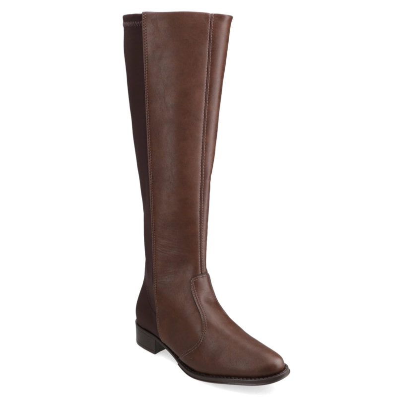 BOTA PLANA CHOCOLATE BEIRA RIO - 1