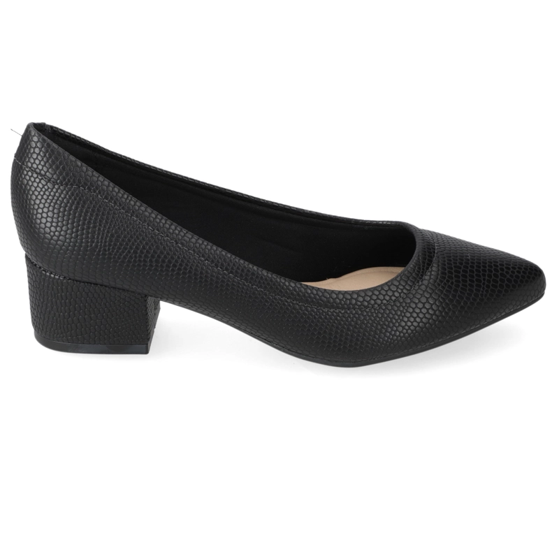 TACO ANCHO 3 CM NEGRO MODARE - 2