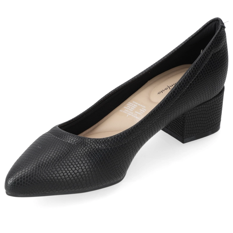TACO ANCHO 3 CM NEGRO MODARE - 3