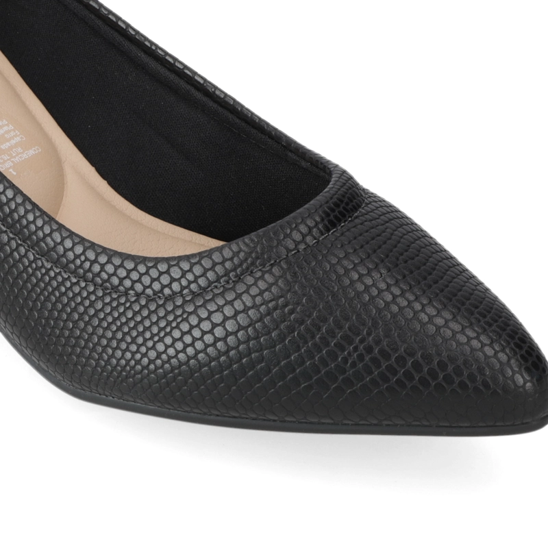 TACO ANCHO 3 CM NEGRO MODARE - 6
