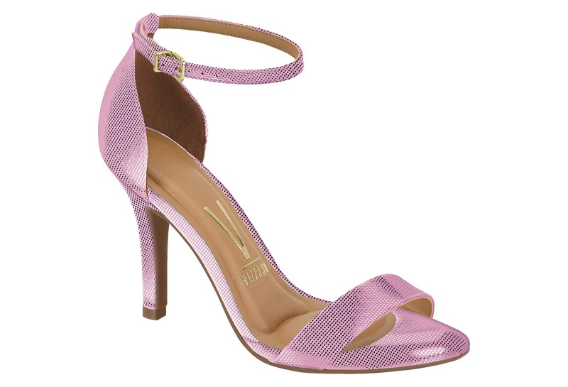 SANDALIA TACO MUJER VIZZANO ROSADO - 7
