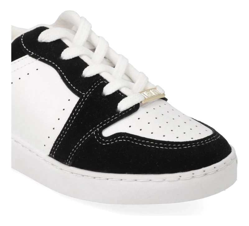 ZAPATILLA CASUAL BLANCO CON NEGRO VIZZANO - 6