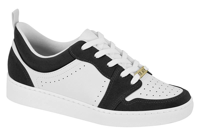 ZAPATILLA CASUAL BLANCO CON NEGRO VIZZANO - 7