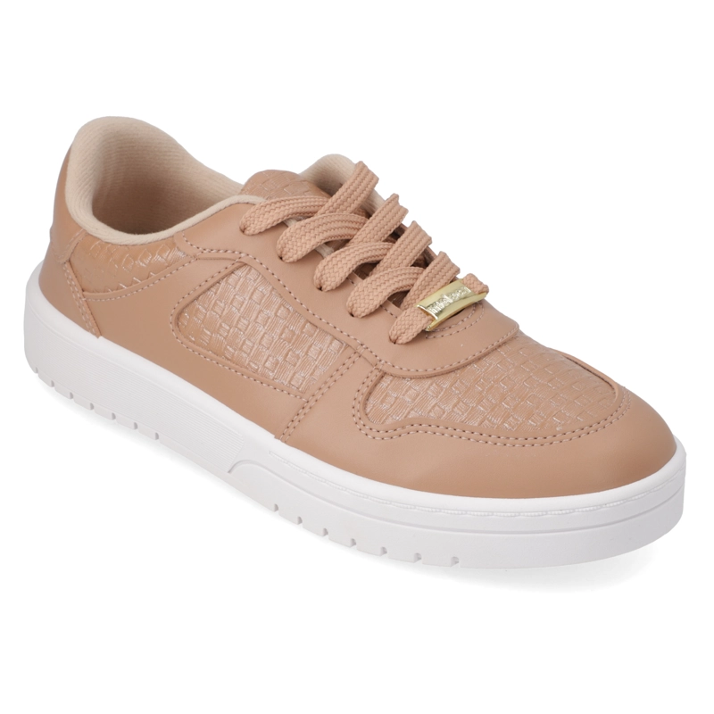ZAPATILLA CASUAL NUDE MOLECA - 1