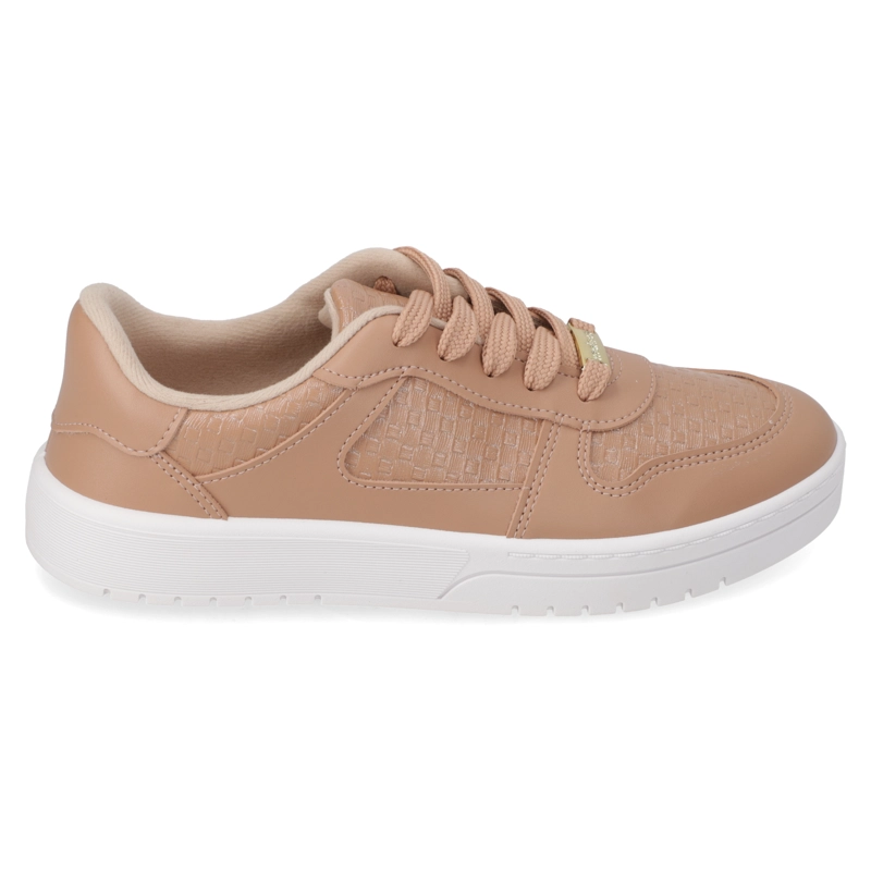ZAPATILLA CASUAL NUDE MOLECA - 2