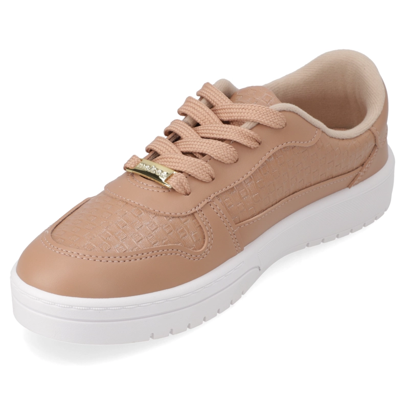 ZAPATILLA CASUAL NUDE MOLECA - 3