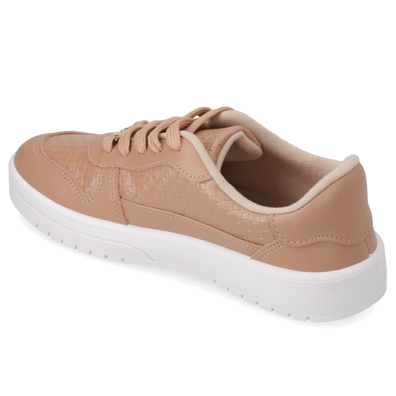 ZAPATILLA CASUAL NUDE MOLECA - 4