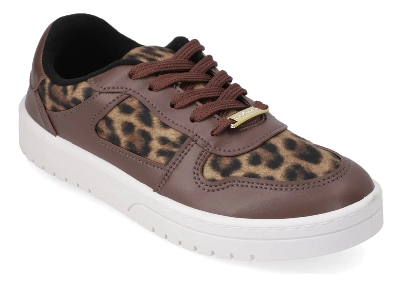 ZAPATILLAS CASUALES ANIMAL PRINT MOLECA - 1