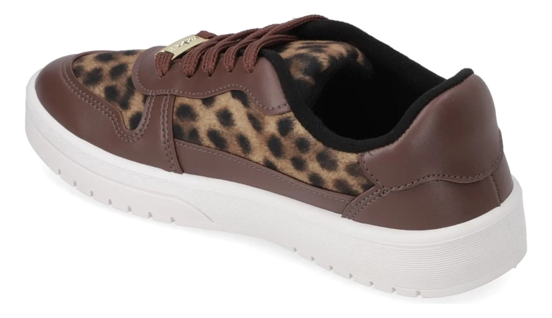 ZAPATILLAS CASUALES ANIMAL PRINT MOLECA - 4