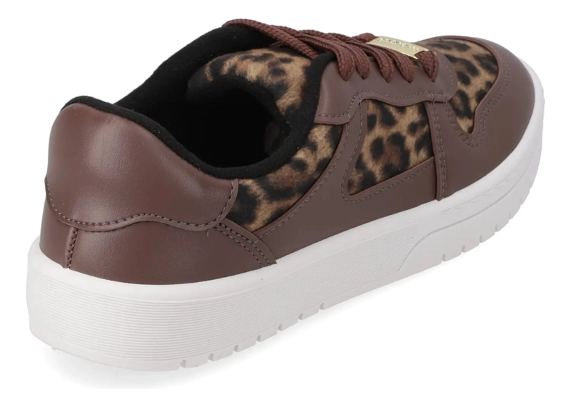ZAPATILLAS CASUALES ANIMAL PRINT MOLECA - 5