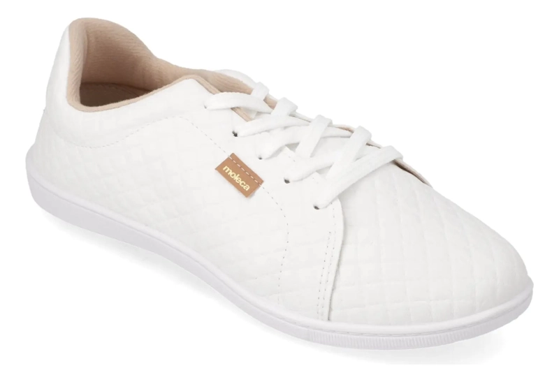 ZAPATILLA CASUAL BLANCO MOLECA - 1