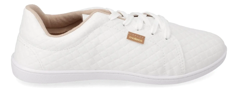 ZAPATILLA CASUAL BLANCO MOLECA - 2