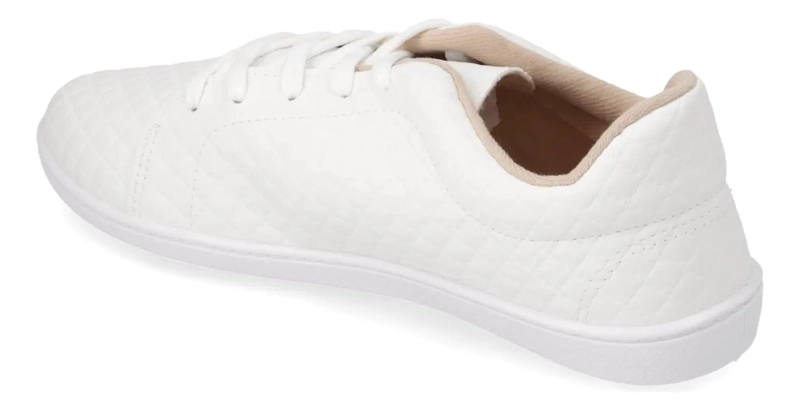 ZAPATILLA CASUAL BLANCO MOLECA - 4