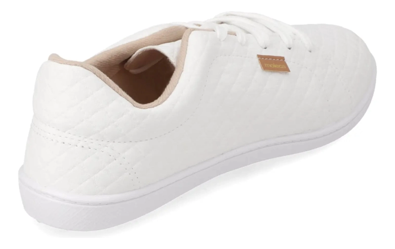 ZAPATILLA CASUAL BLANCO MOLECA - 5