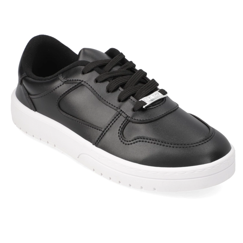 ZAPATILLA CASUAL MOLECA NEGRO - 1