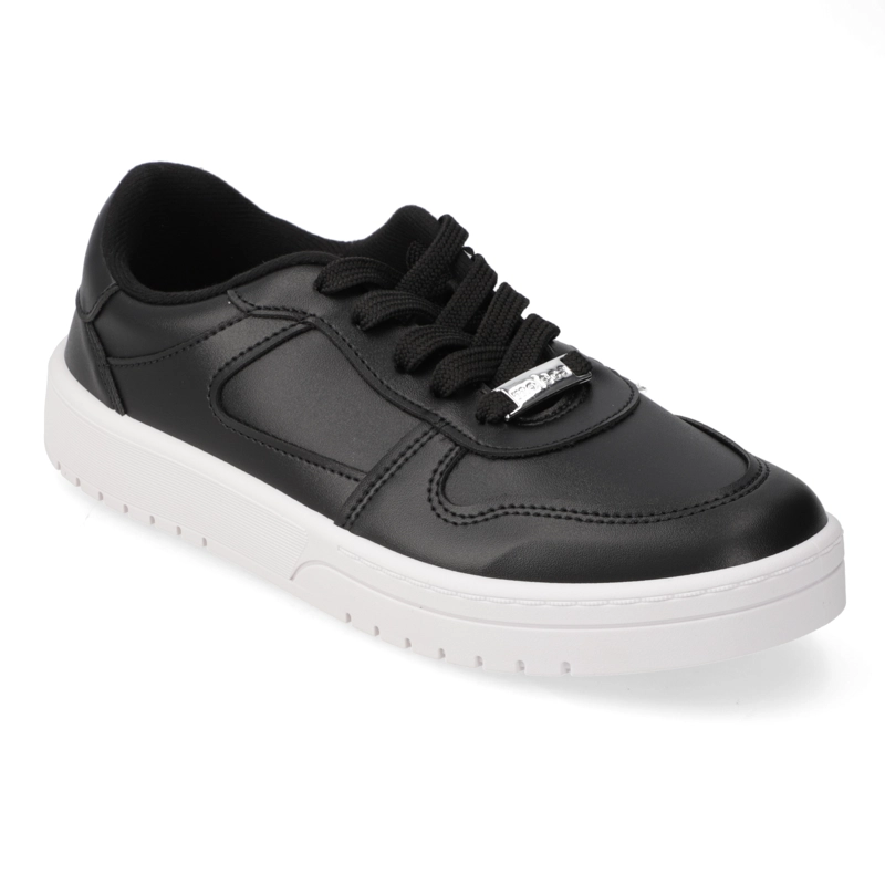 ZAPATILLA CASUAL MOLECA NEGRO - 2