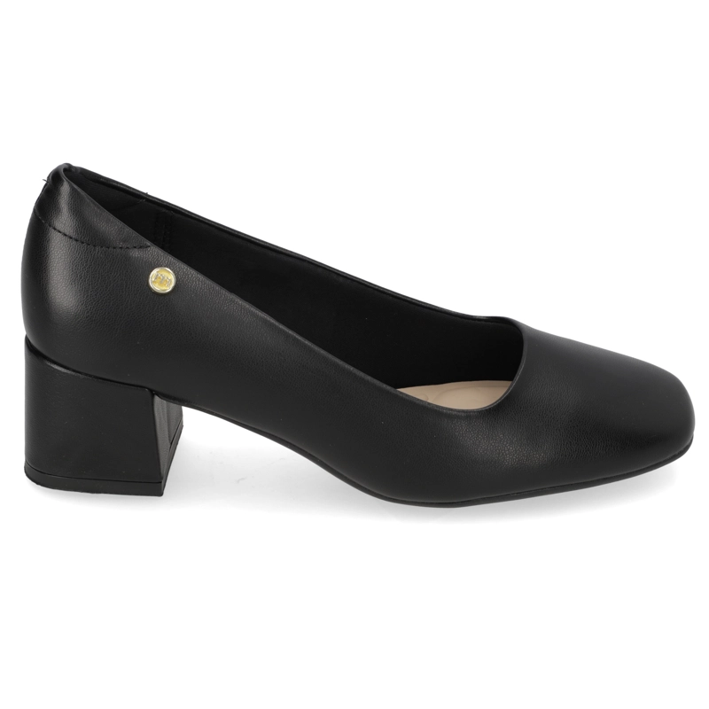 TACO ANCHO 5 CM NEGRO MOLECA - 2