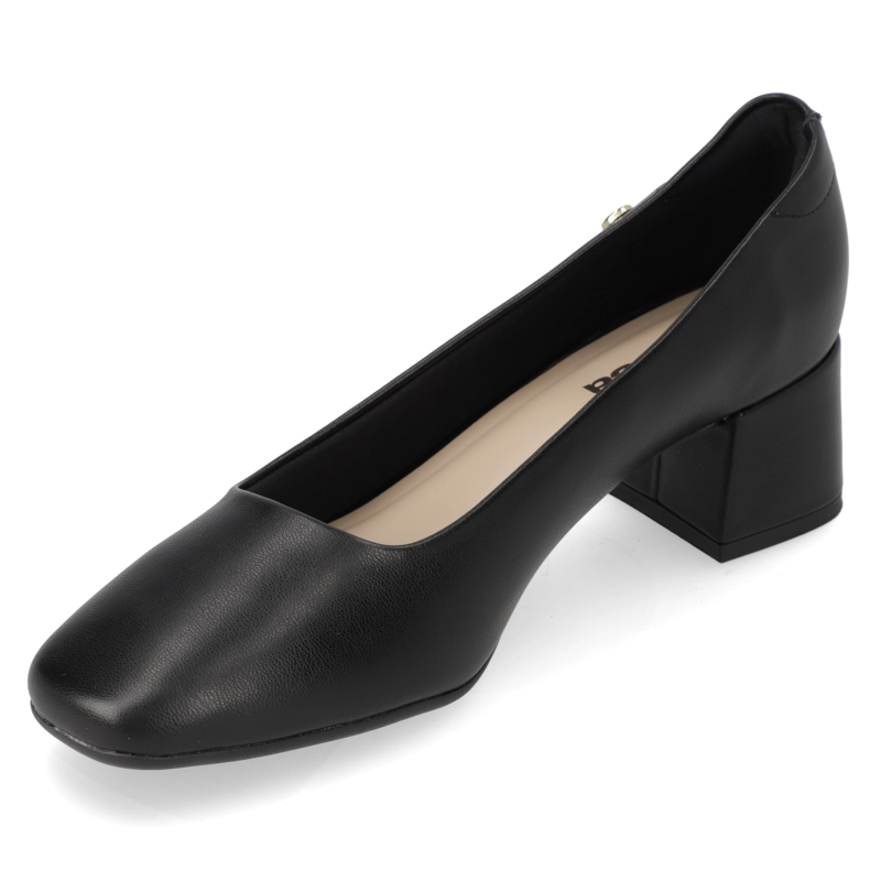 TACO ANCHO 5 CM NEGRO MOLECA - 3