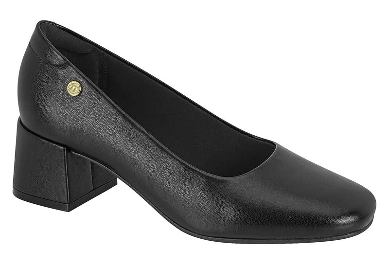 TACO ANCHO 5 CM NEGRO MOLECA - 7