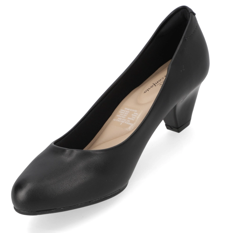 TACO ANCHO 3 CM NEGRO MODARE - 3