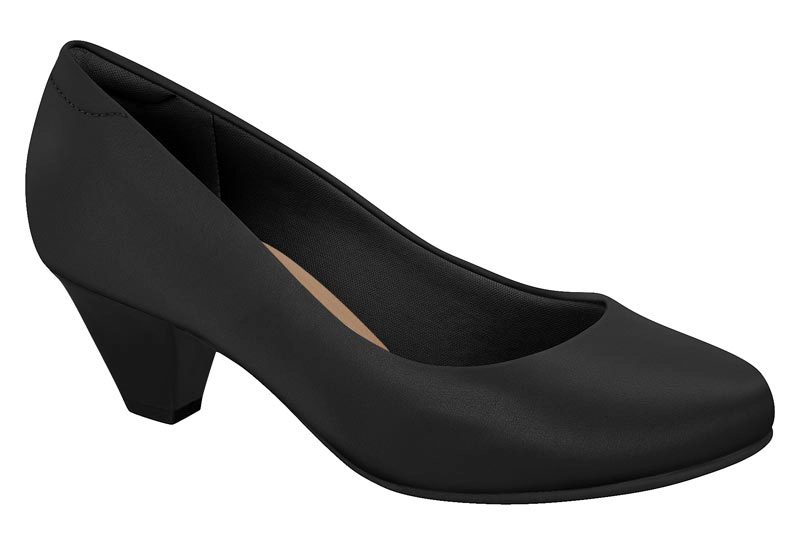 TACO ANCHO 3 CM NEGRO MODARE - 7