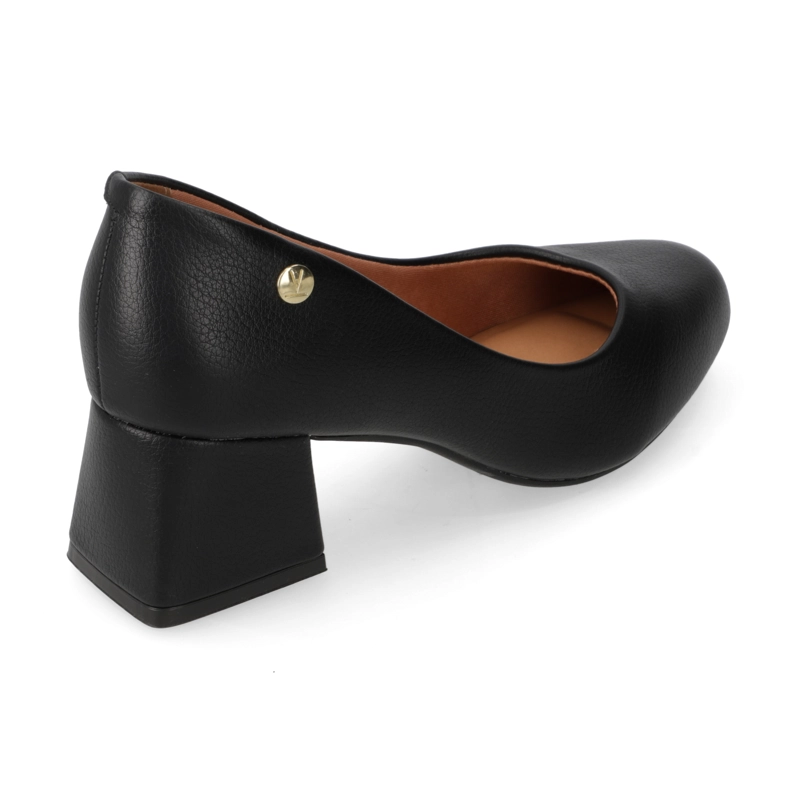 ZAPATO TACO ANCHO NEGRO - 4