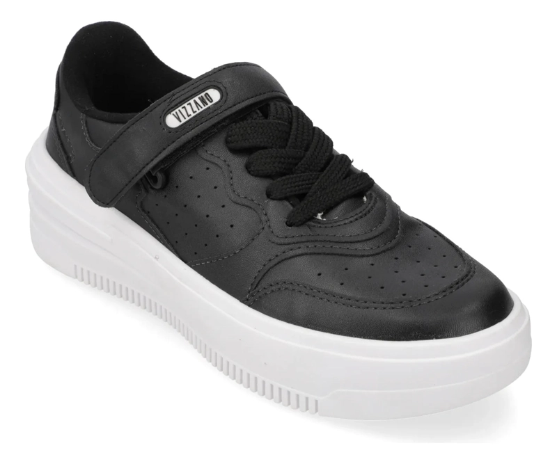 ZAPATILLA DE MUJER VIZZANO NEGRO - 1