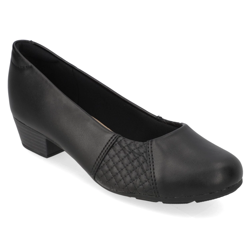 TACO ANCHO 3 CM NEGRO MODARE - 1