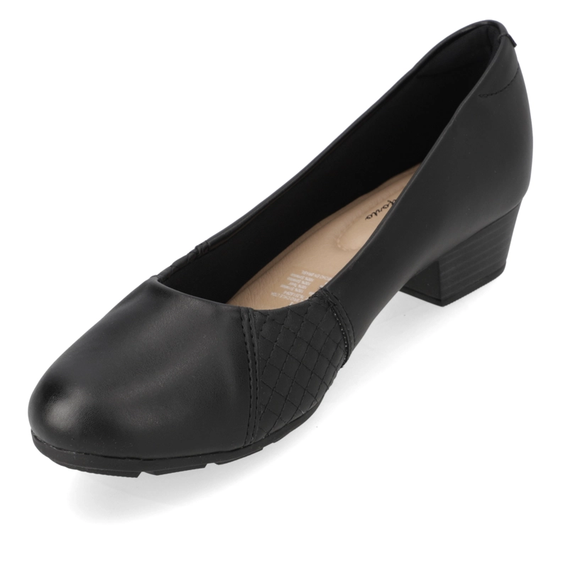 TACO ANCHO 3 CM NEGRO MODARE - 3