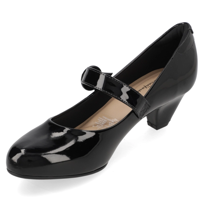 ZAPATO TACO NEGRO MODARE - 3