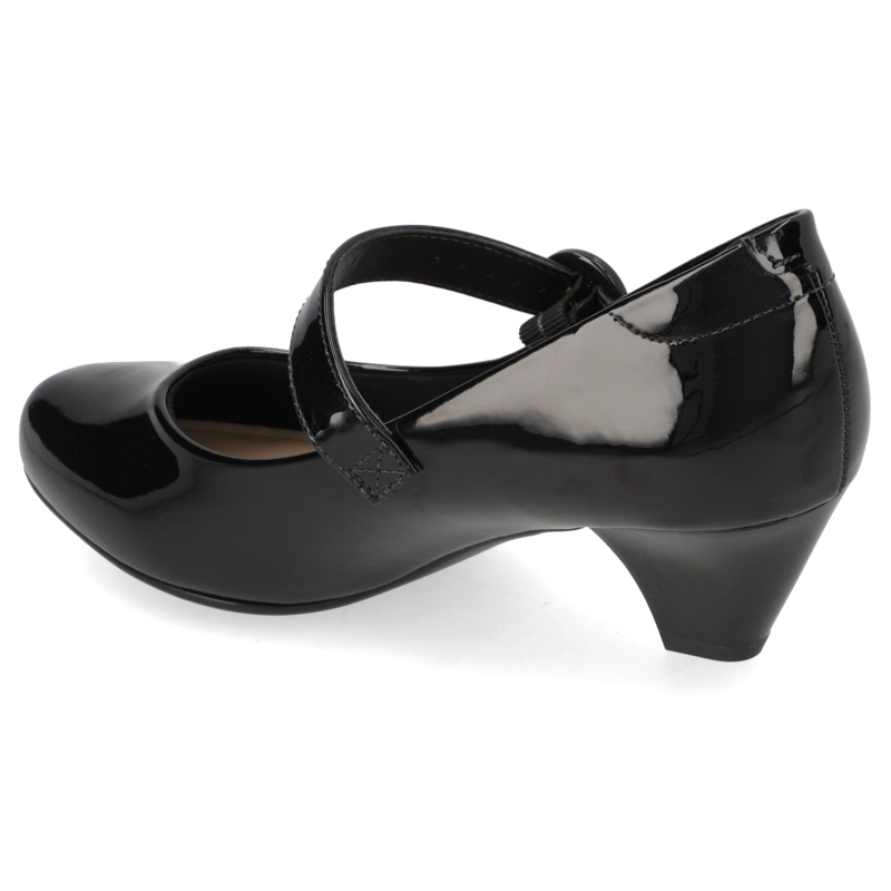 ZAPATO TACO NEGRO MODARE - 4