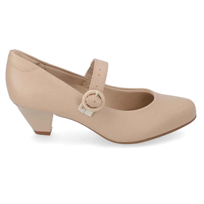 ZAPATO TACO BEIGE ULTRACONFORT MODARE - 2