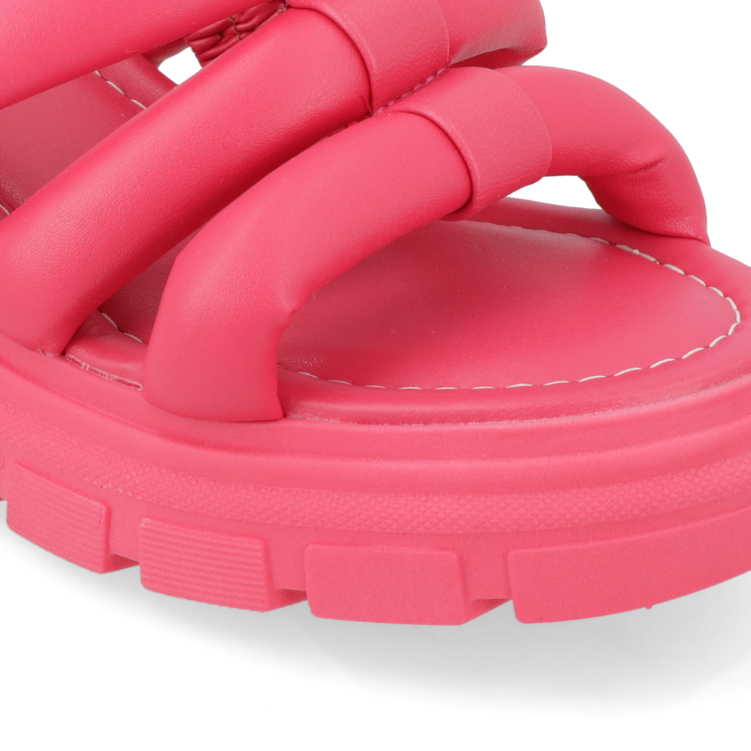 SANDALIA TACO MUJER MOLECA ROSADO - 6