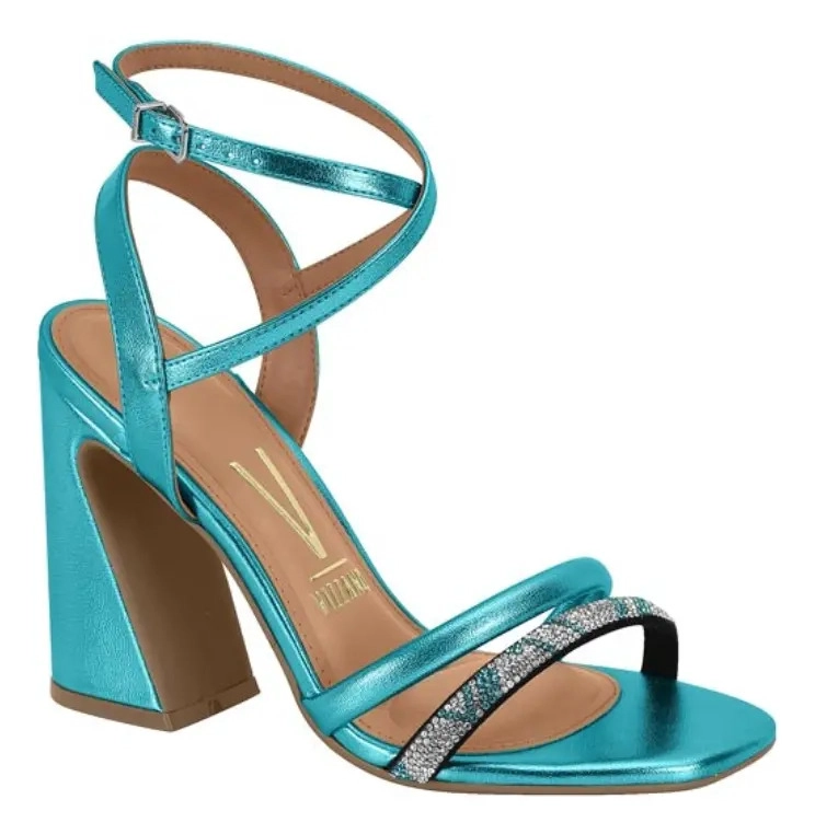 SANDALIA PLATAFORMA VIZZANO CELESTE - 1
