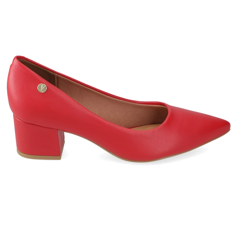 TACONES MUJER VIZZANO ECO CUERO ROJO 5 CM - 2