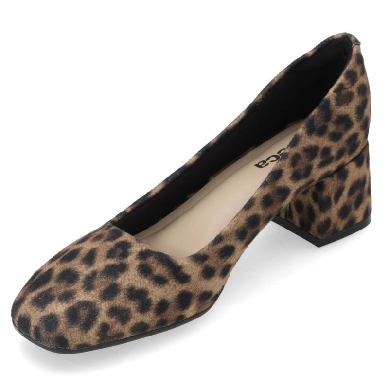TACO ANCHO 5 CM ANIMAL PRINT MOLECA - 3