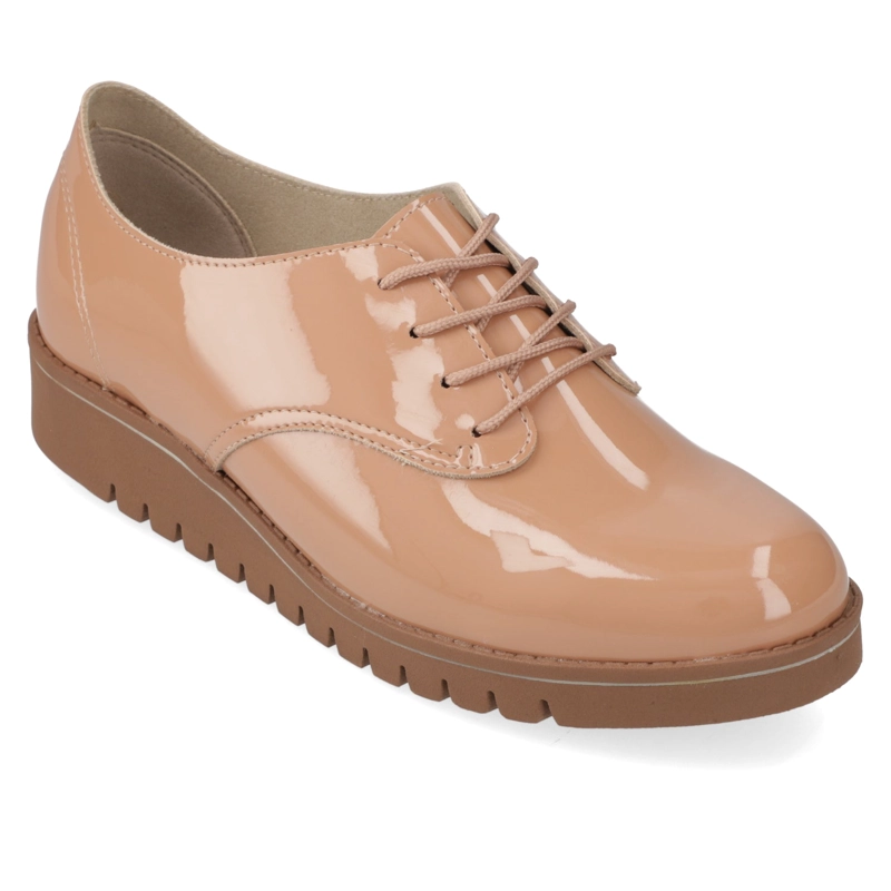 ZAPATO OXFORD NUDE BEIRA RIO - 1