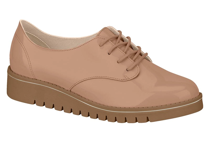 ZAPATO OXFORD NUDE BEIRA RIO - 7