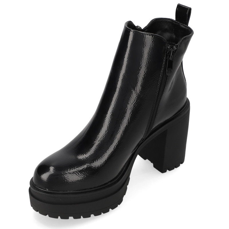 BOTIN TACO ANCHO NEGRO NEW WALK - 3