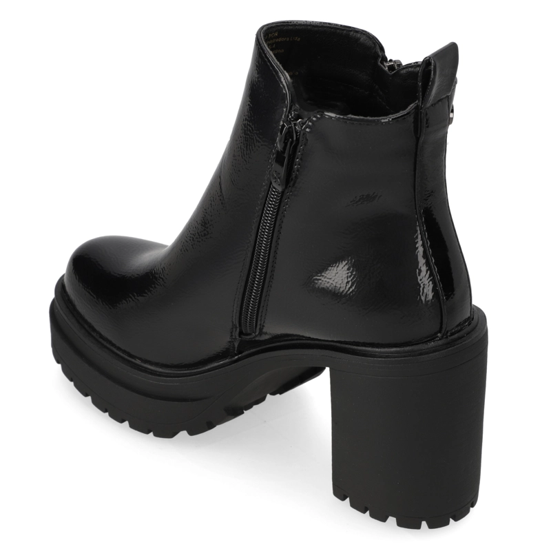 BOTIN TACO ANCHO NEGRO NEW WALK - 4