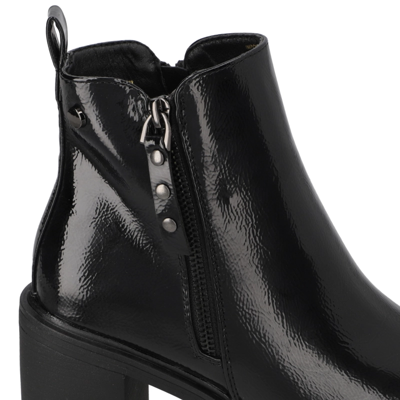 BOTIN TACO ANCHO NEGRO NEW WALK - 6