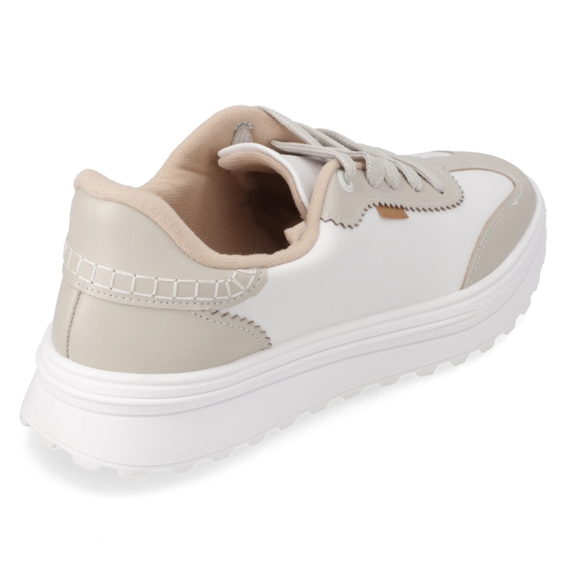 ZAPATILLA CASUAL BLANCO MOLECA - 5