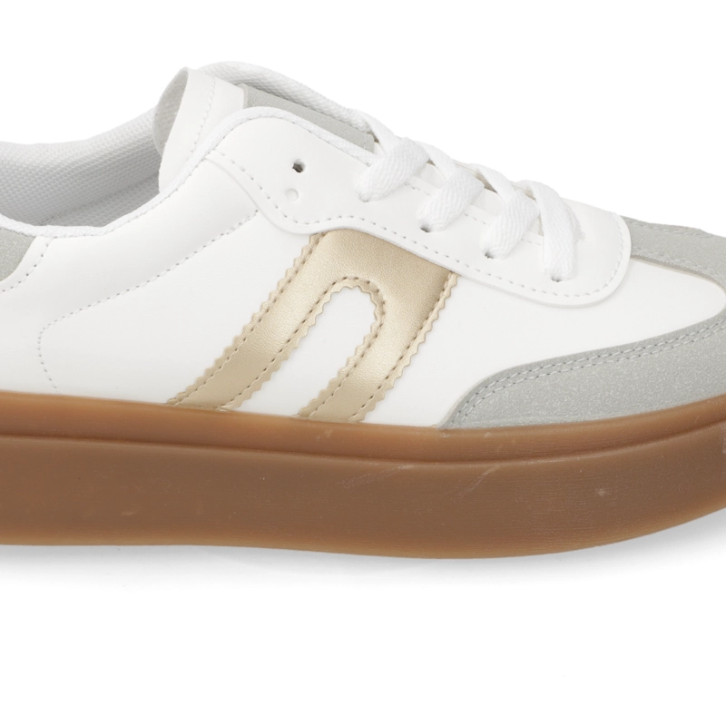ZAPATILLA CASUAL BLANCO NEW WALK - 6