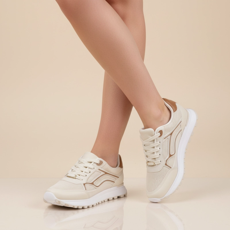 ZAPATILLA CASUAL CREMA VIZZANO - 7