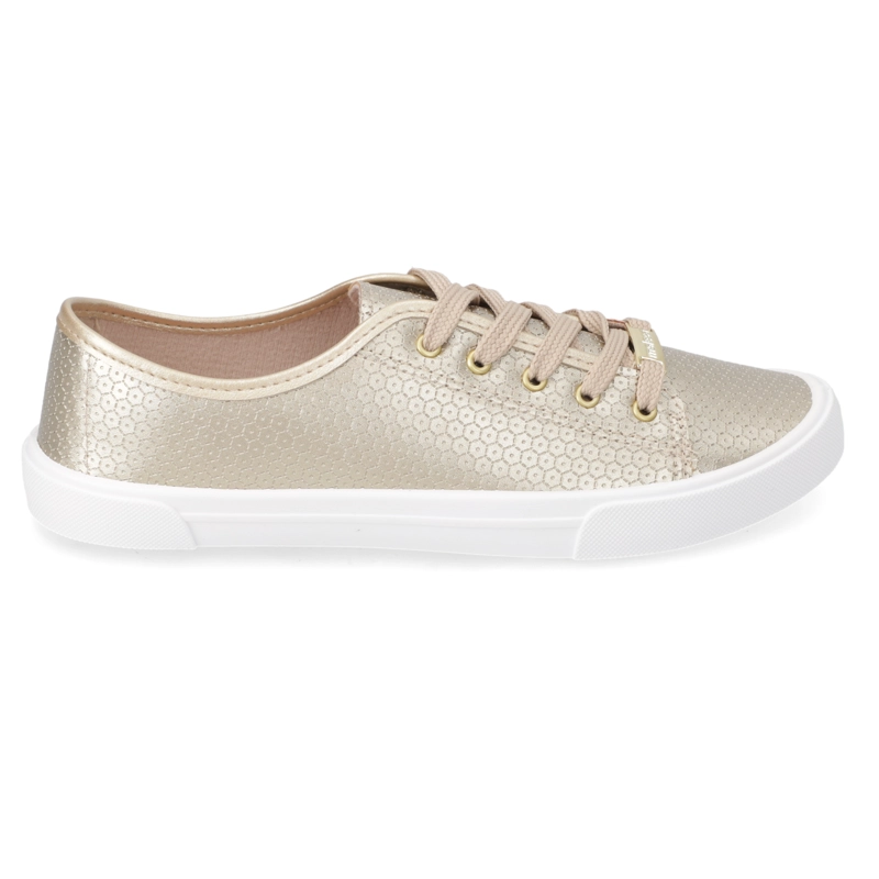ZAPATILLA CASUAL DORADO MOLECA - 2