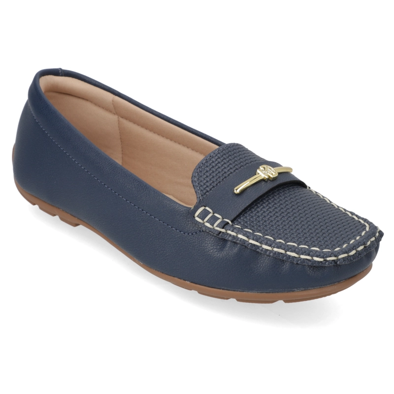 MOCASINES AZUL MARINO MODARE - 1